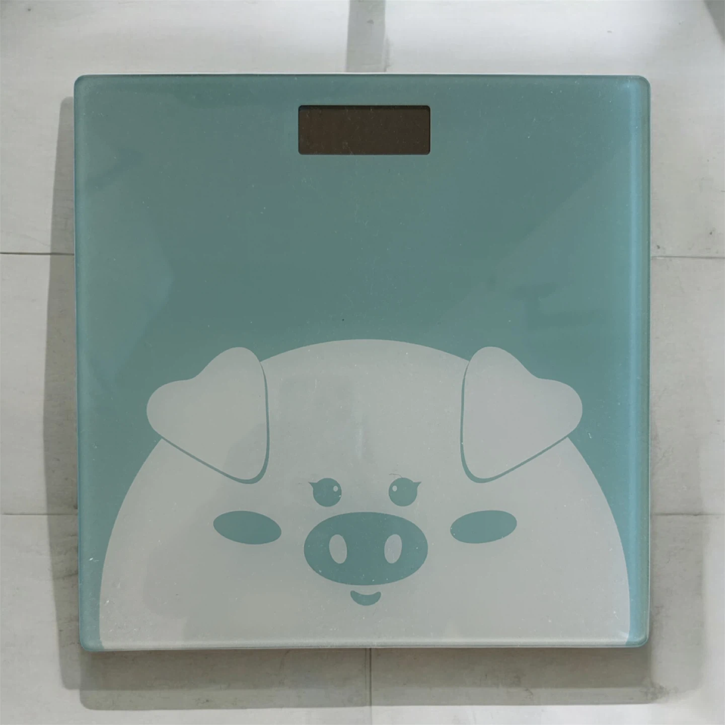 Digital Bathroom Scale with Cute Pig Design