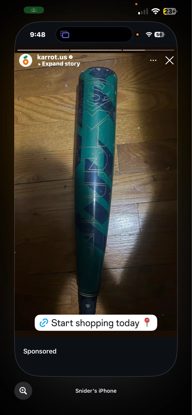 Louisville Slugger Baseball Bat