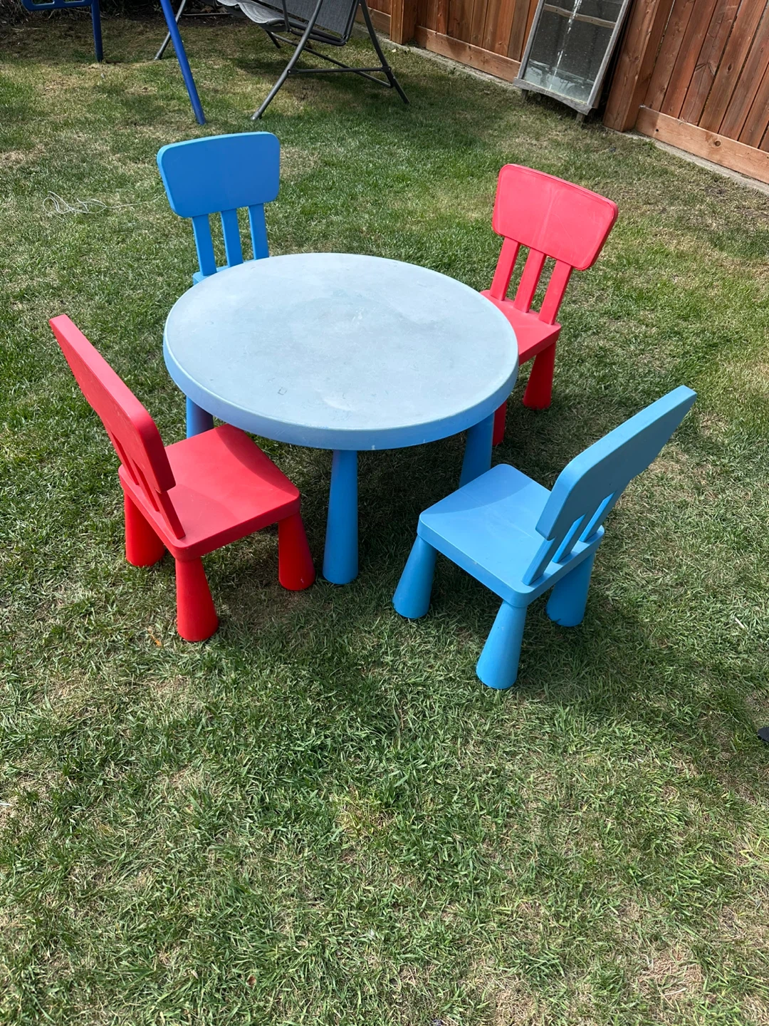Kids Table and Chairs Set