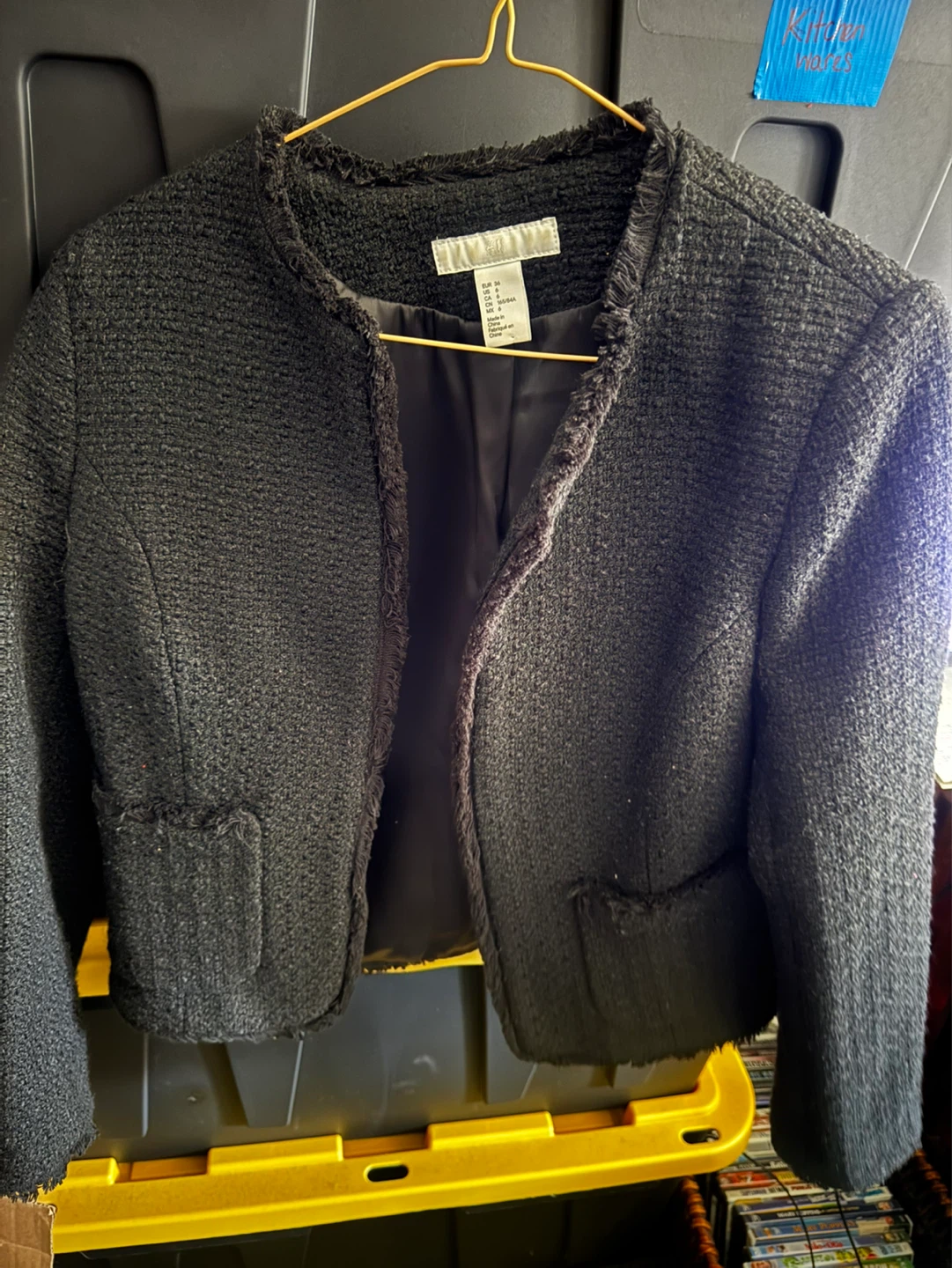 H&M Black Blazer - Size US 6