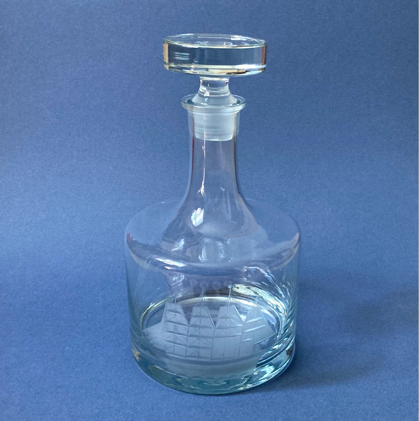 Vintage Toscany “Clipper” Sailboat Decanter