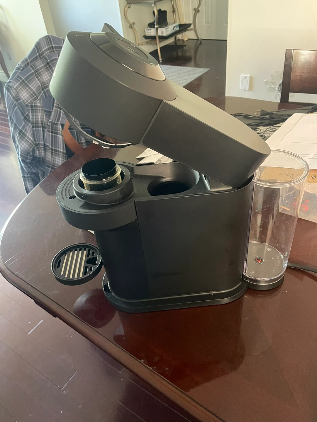 Nespresso vertuo with reusable capsule kit