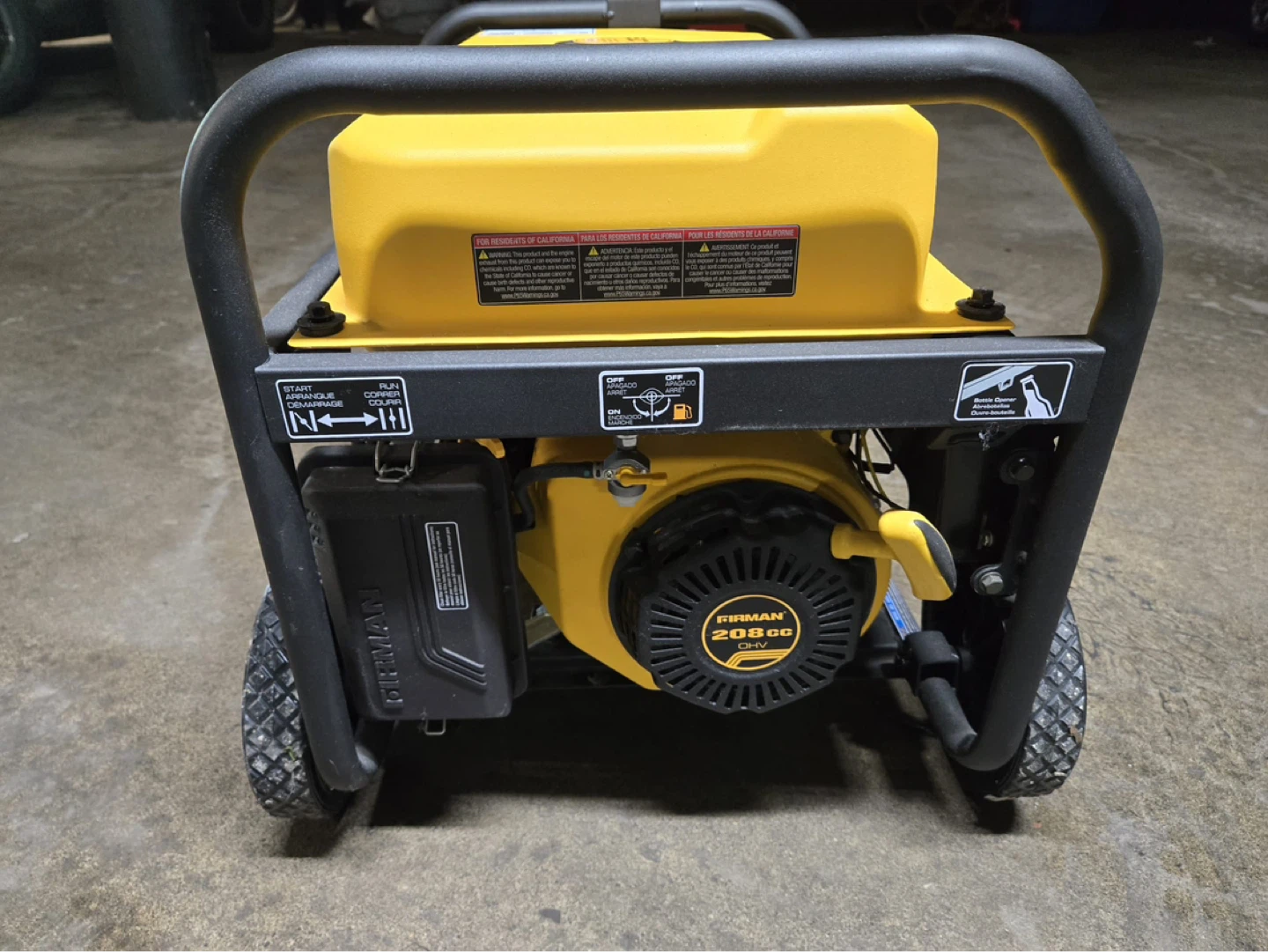 FIRMAN 3550 Watt Generator - photo 5