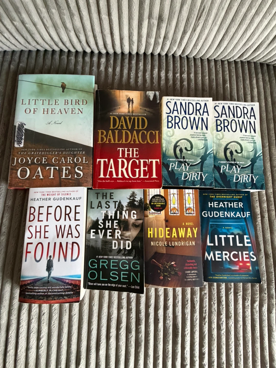 8 Thriller Books