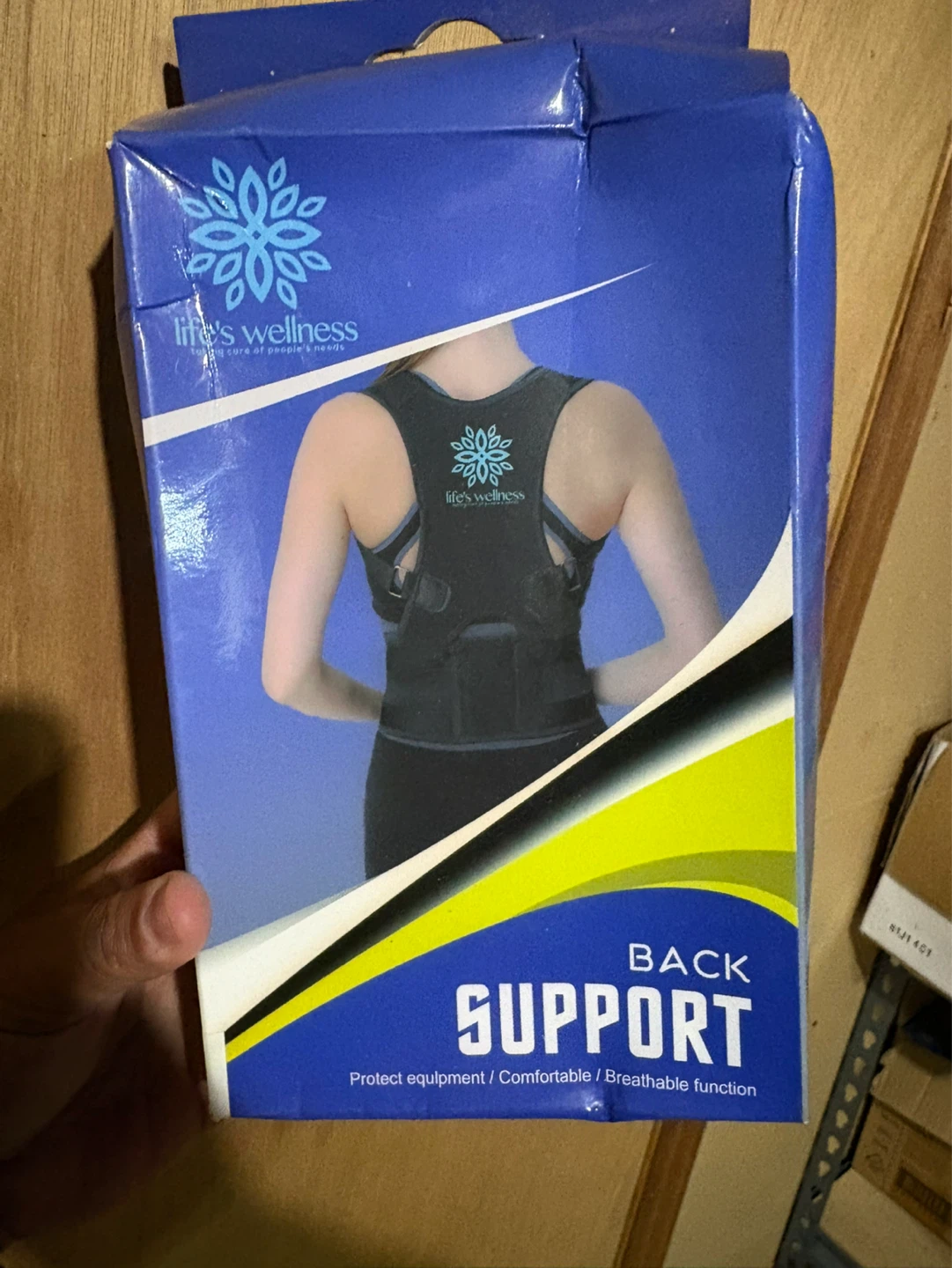 Life's Wellness Back Support Brace Size M