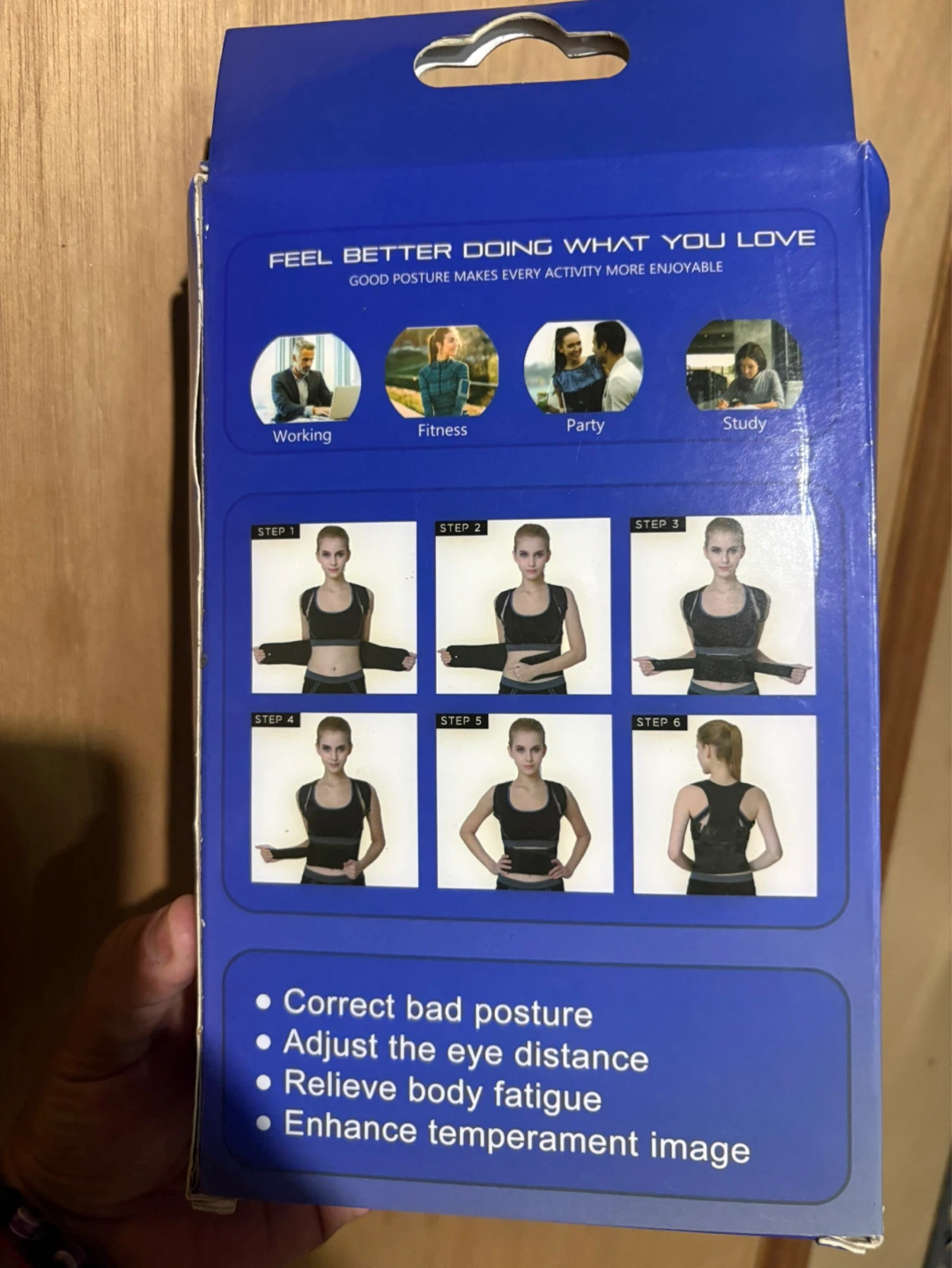 Life's Wellness Back Support Brace Size M - photo 2