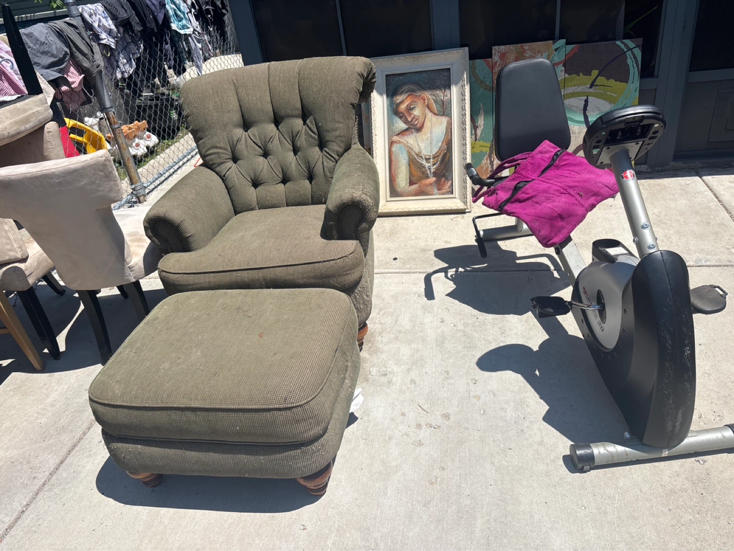 Garage sale 5/25/26 till 8 pm . 3324 n kostner