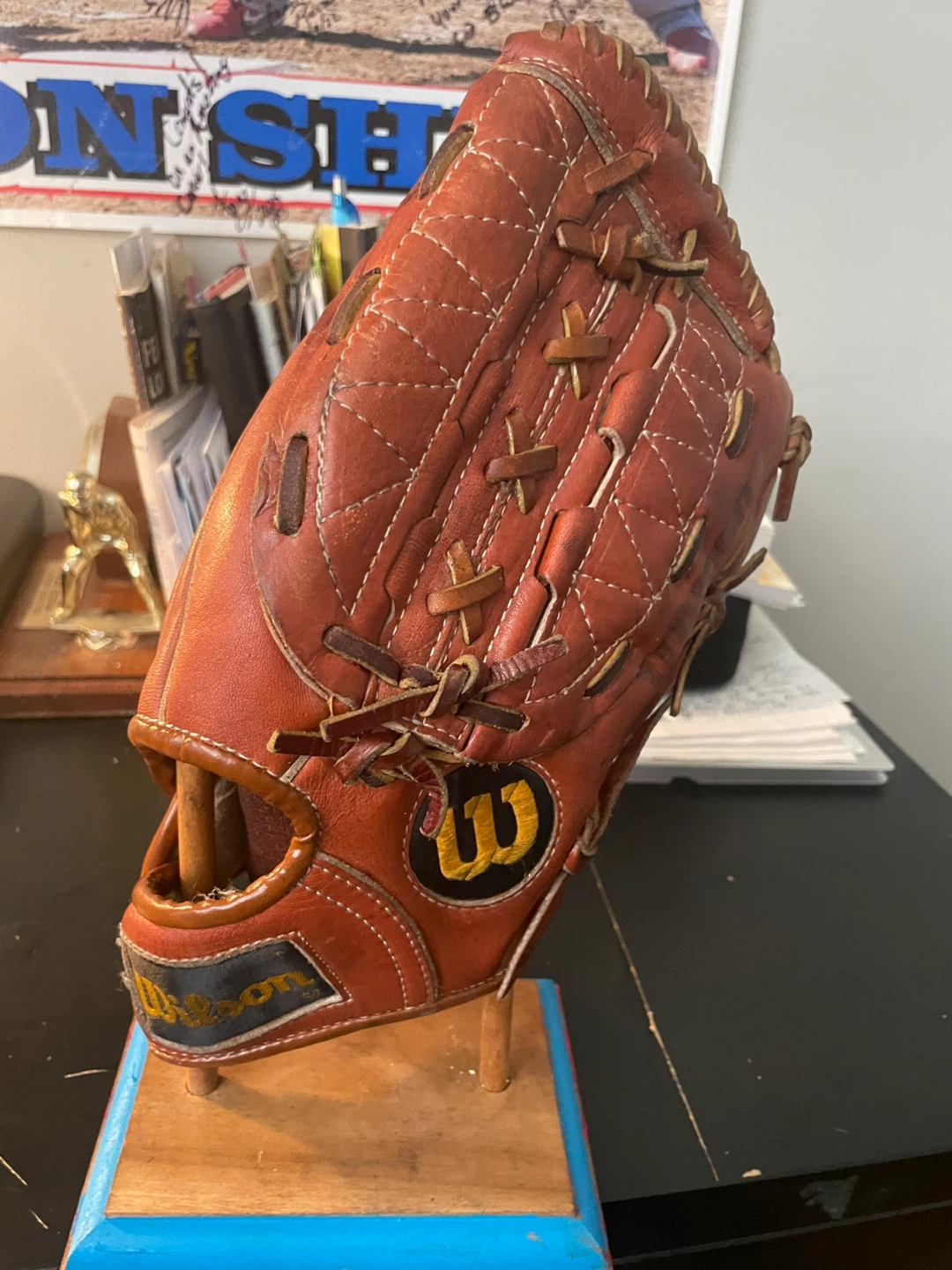 Wilson Baseball Glove Signed by Roger Clemens