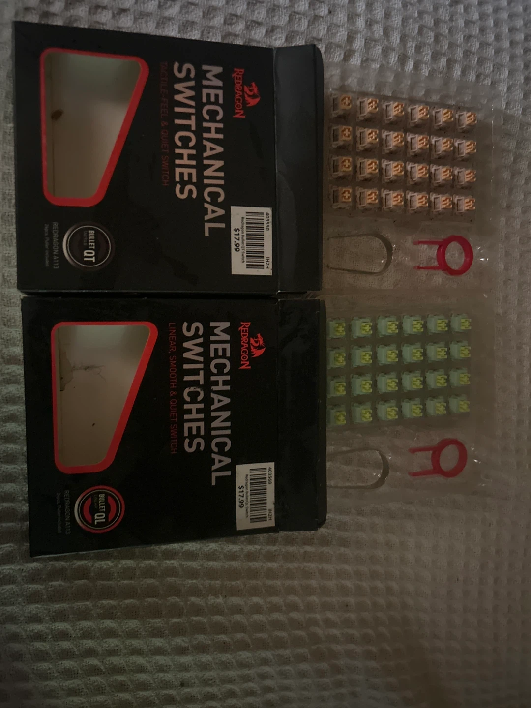 Redragon Mechanical Keyboard Switches - Bullet QT & QL - photo 2