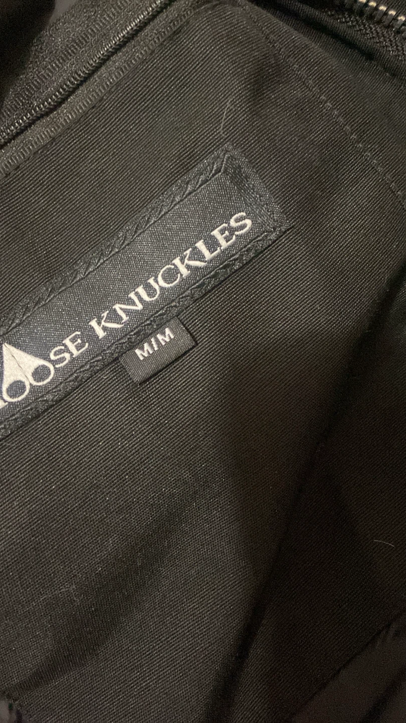 Moose Knuckles Black Puffer Jacket