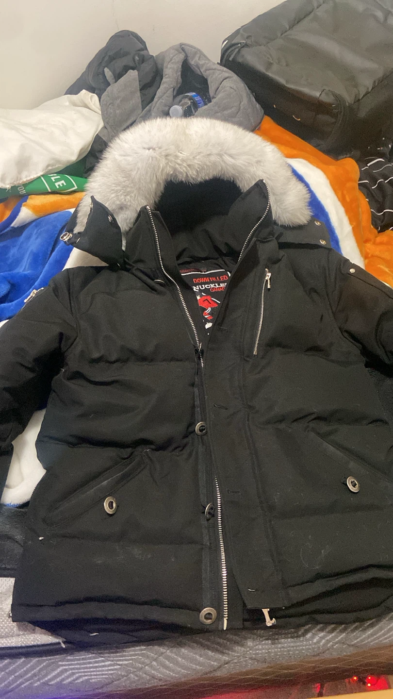 Moose Knuckles Black Puffer Jacket - photo 4