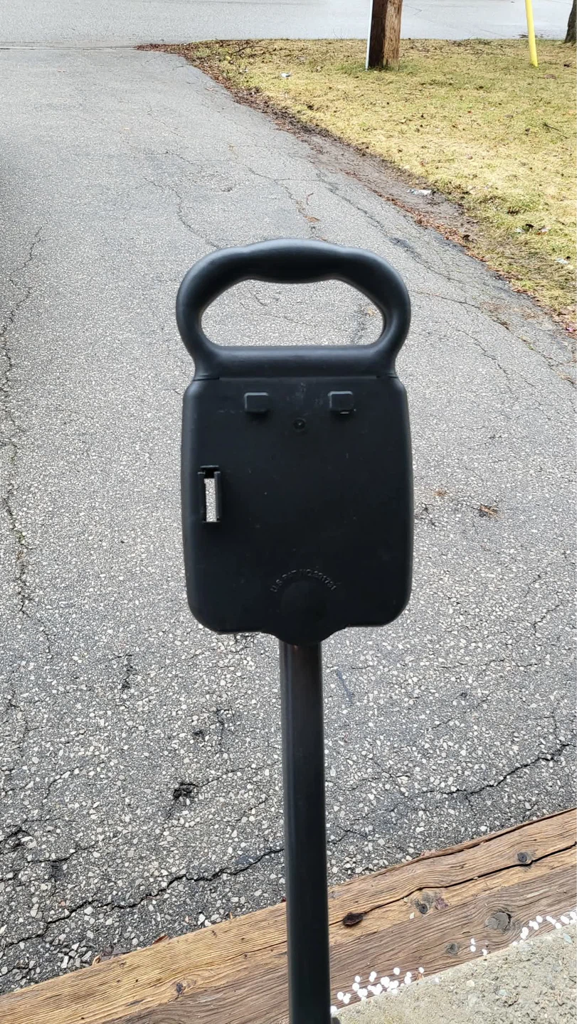 Black 2 Wheel Golf Push Cart - photo 2