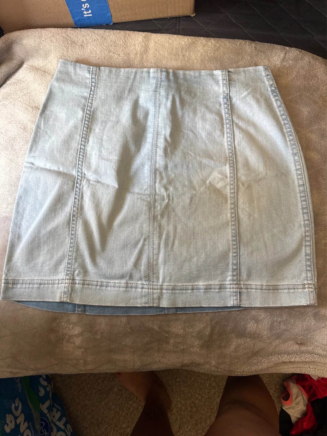 Wild Fable Denim Mini Skirt Size 10