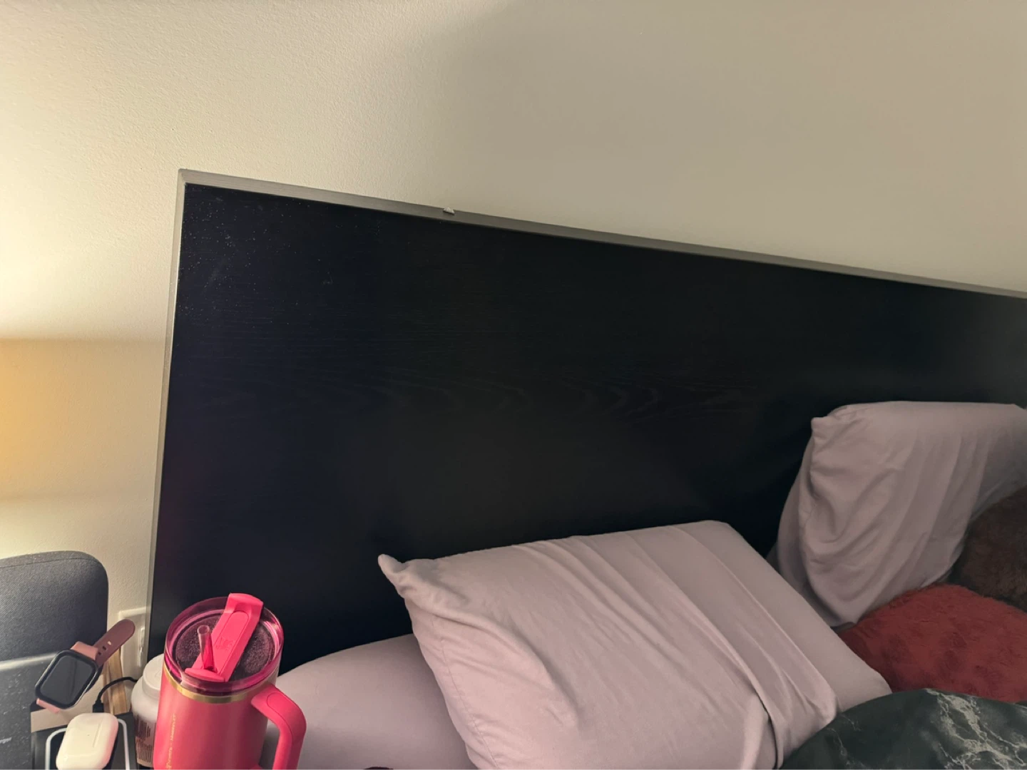 IKEA MALM Bed Frame - Dark Brown, Queen and Queen Mattress - photo 4