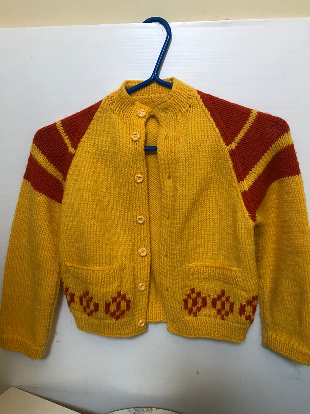 Hand-knitted Toddler Cardigan