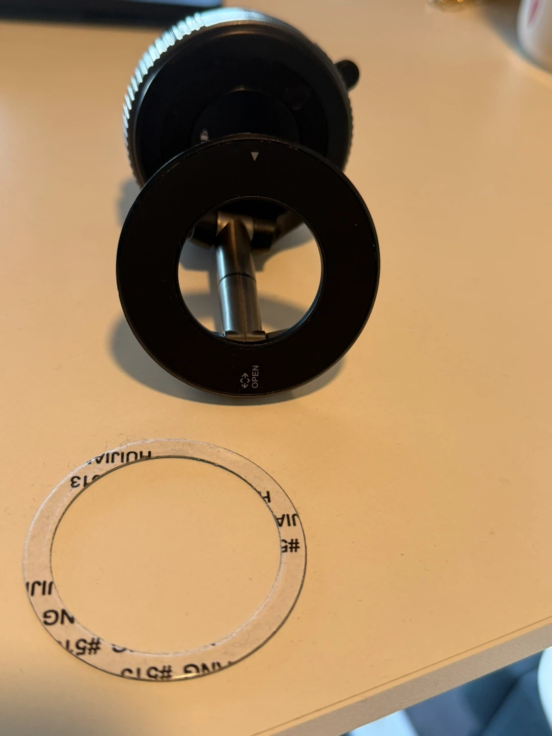 Black Car Phone Mount Holder with Suction Cup