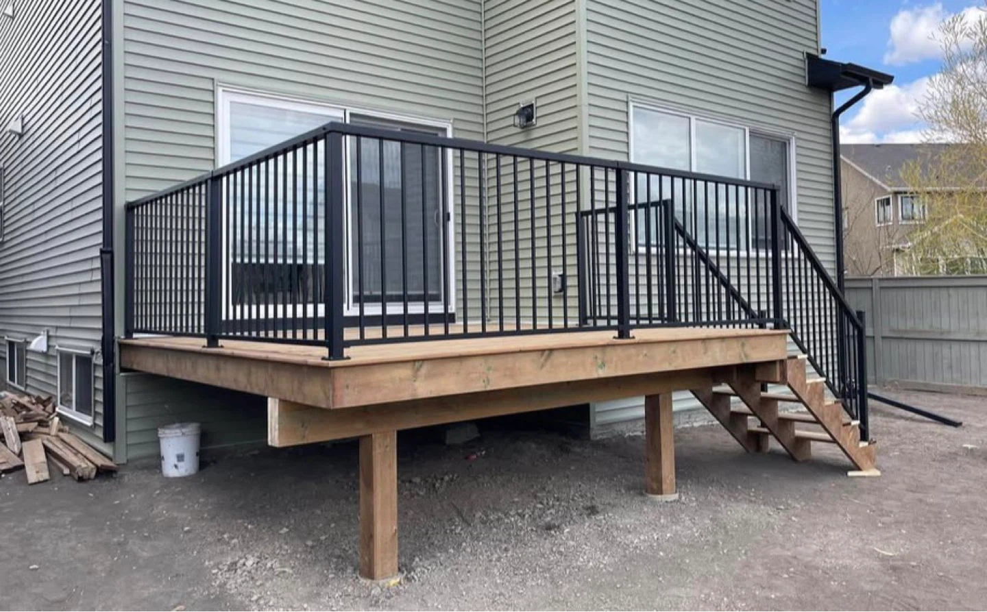 Wooden Fence and Deck - photo 2