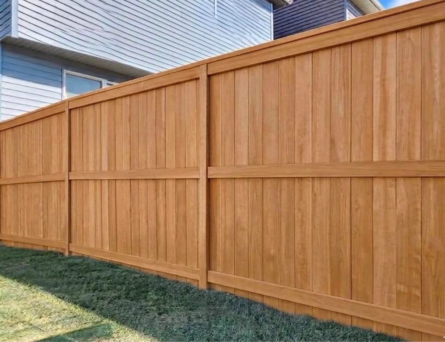 Wooden Fence and Deck
