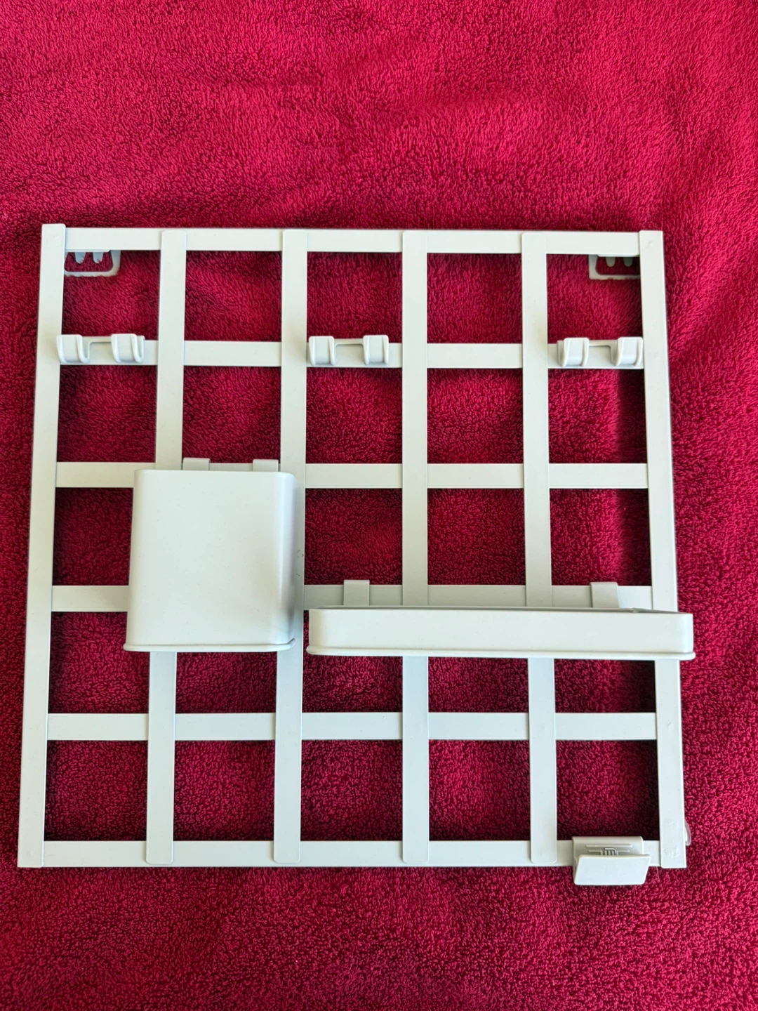 IKEA SNICKRA Storage Board Set Gray-Green 38x38 cm