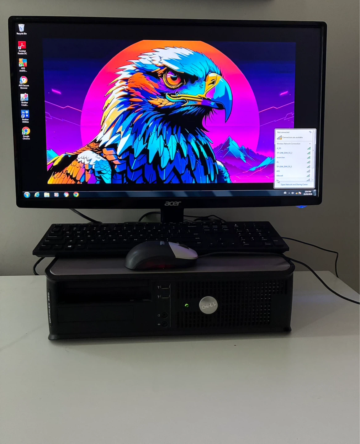 Dell OptiPlex Desktop Bundle with 27" Acer Full HD Monitor