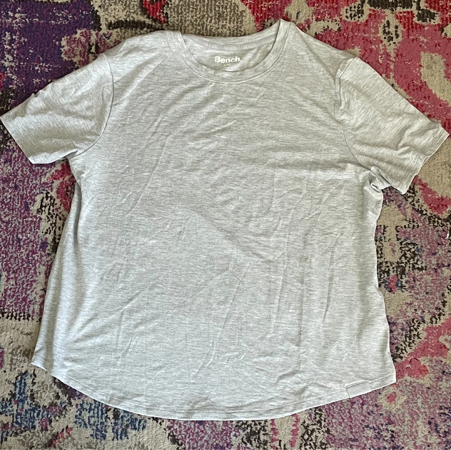 Bench T-Shirt L/G Grey