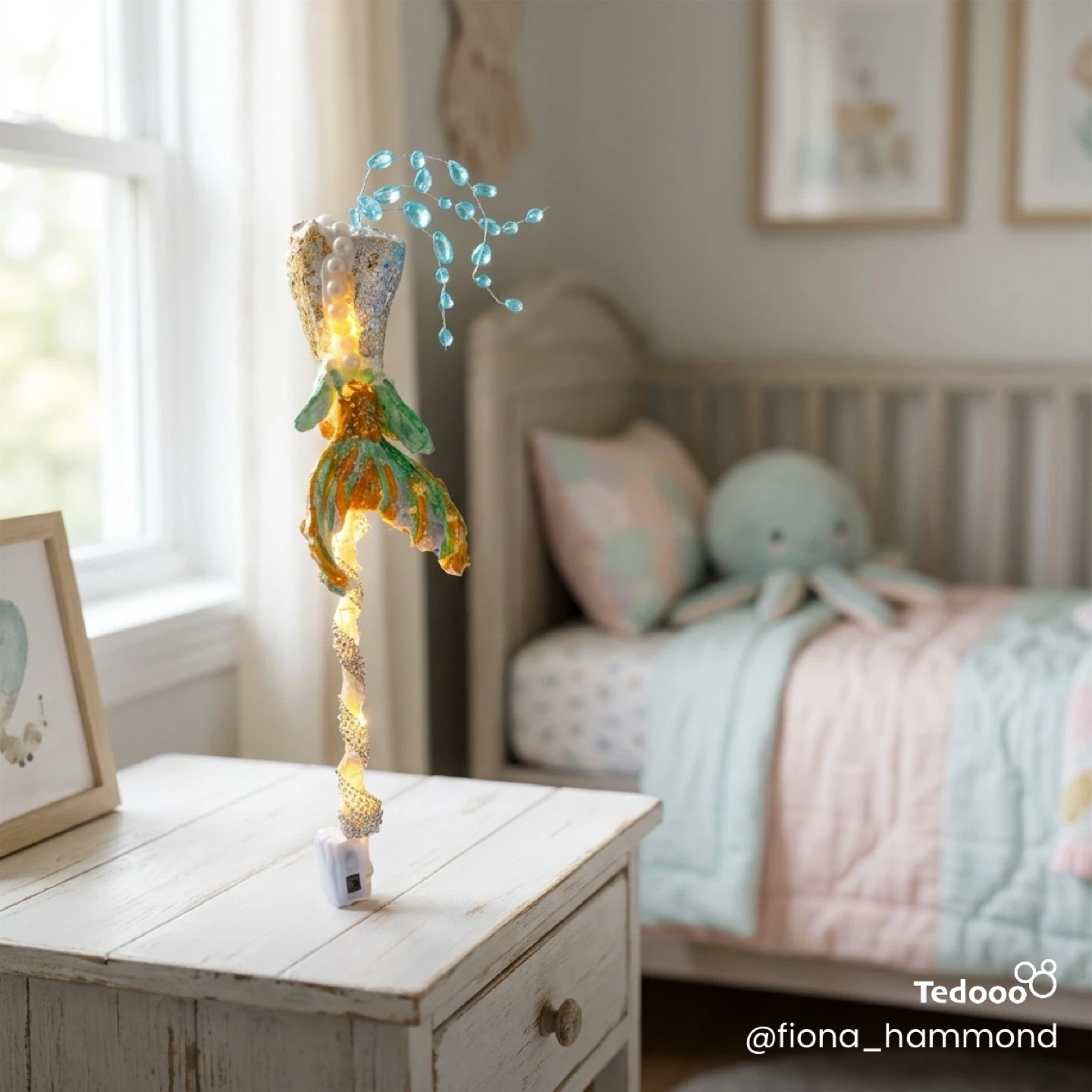 Sea themed Wand - one of a kind! - photo 2