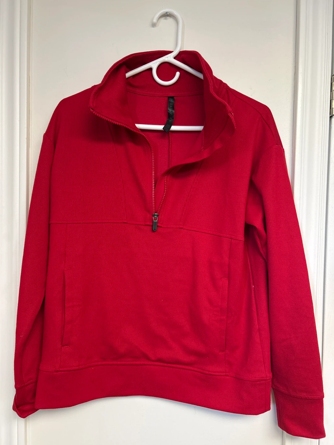 Gaiam Red Quarter Zip Pullover XS/TP - photo 2