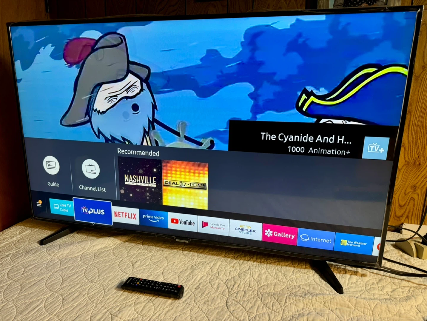 55” Samsung 4K Smart TV