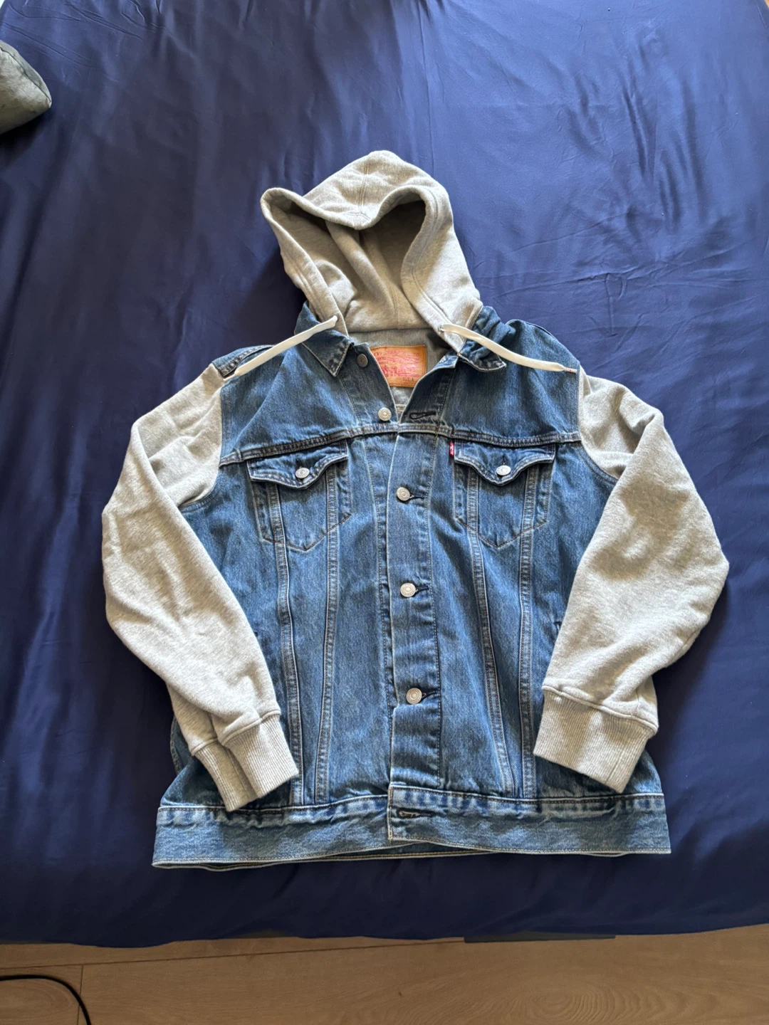 Levi's Denim Trucker Jacket with Hood