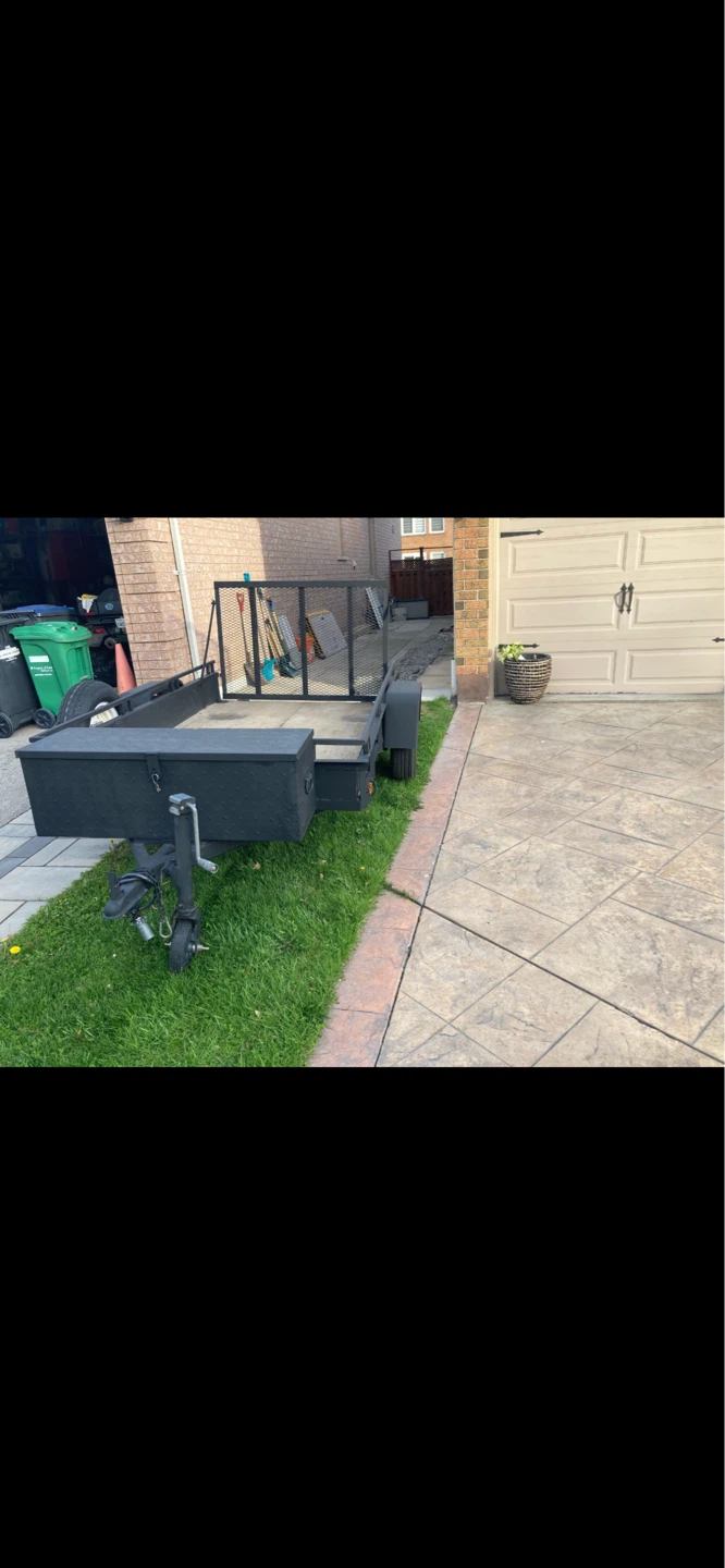 Utility Trailer with Toolbox - photo 3