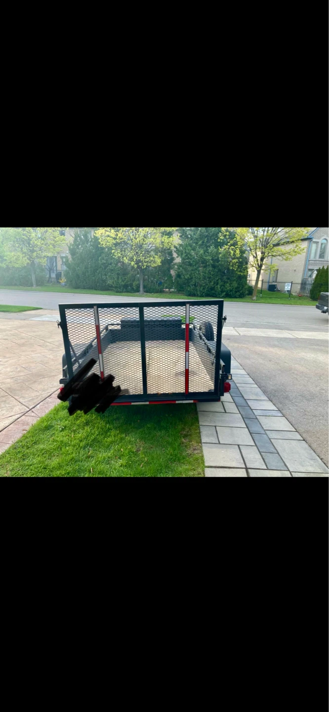 Utility Trailer with Toolbox - photo 2