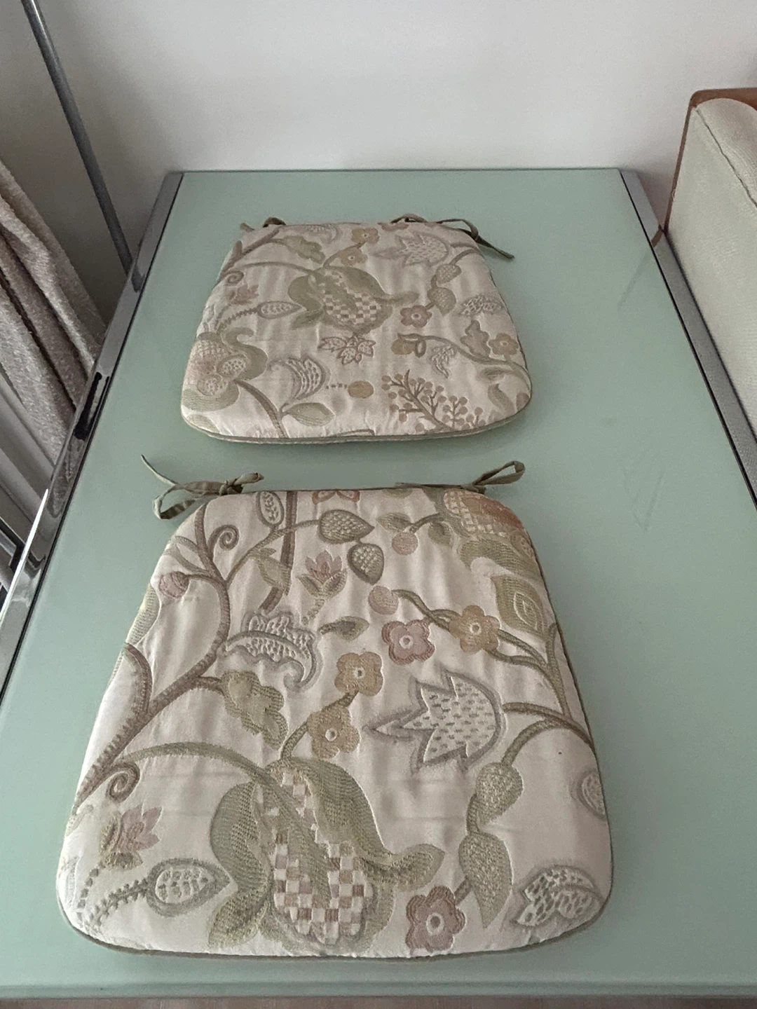 Chair seat pads