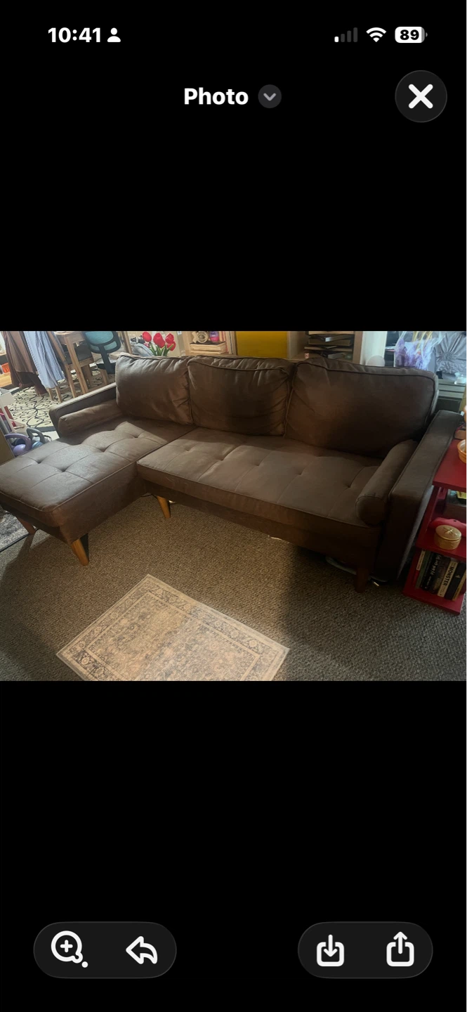 Brown Sectional Sofa