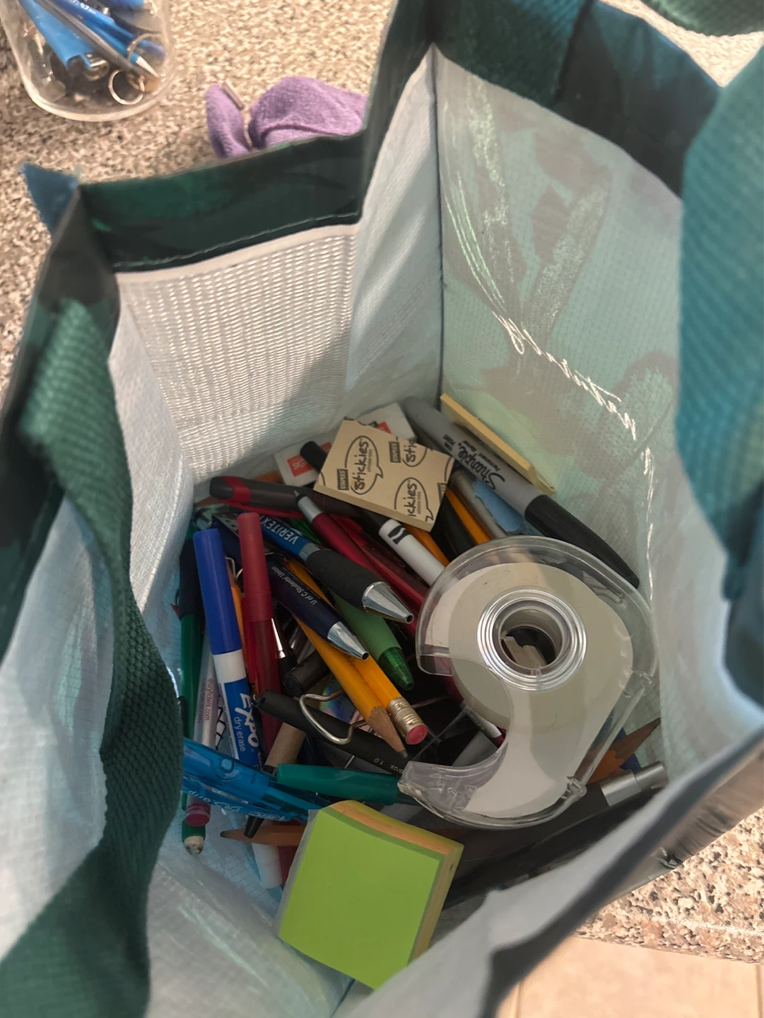 Assorted Pens, Pencils, and Office Supplies