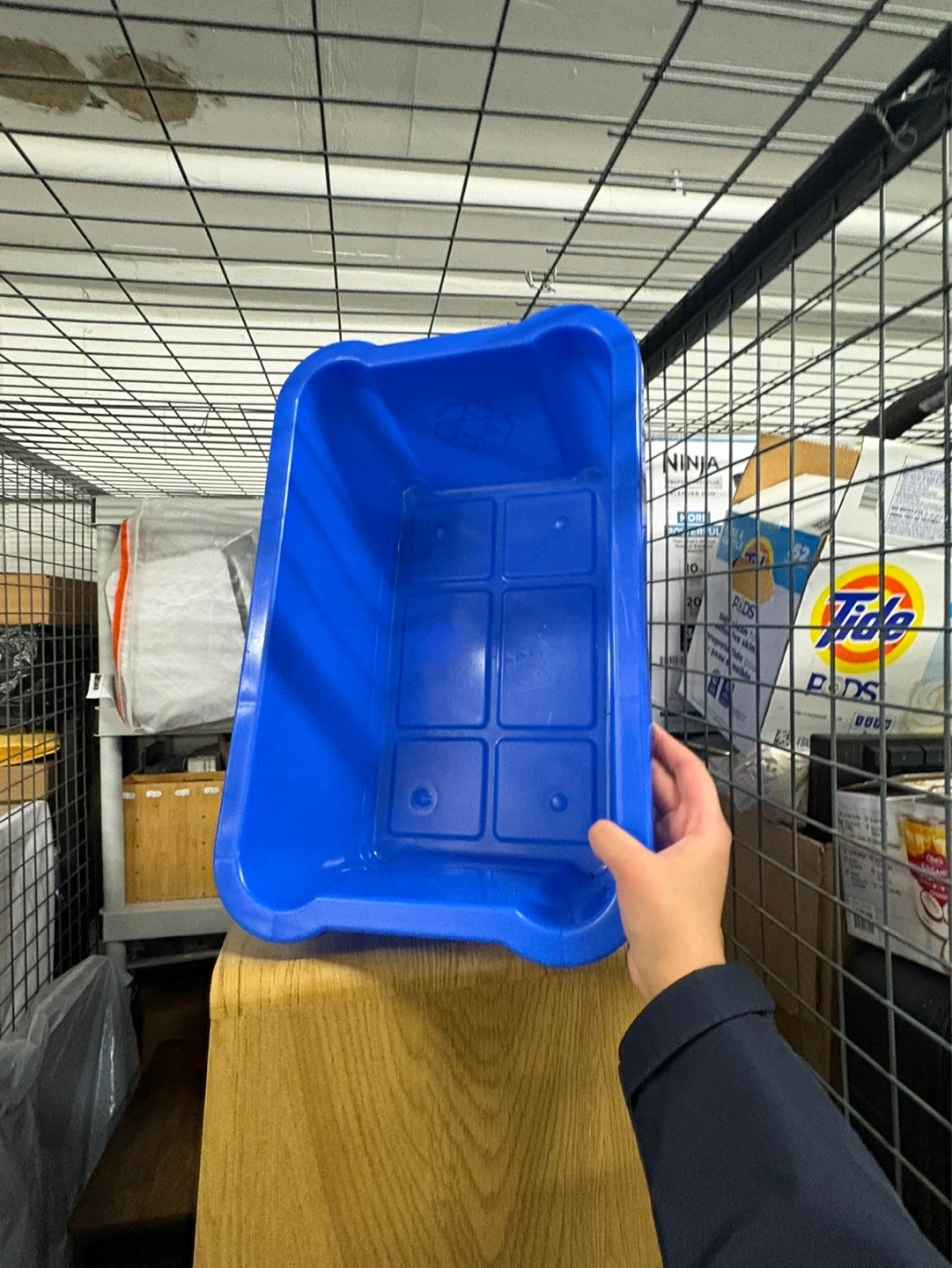 Blue Recycling Bin - photo 2