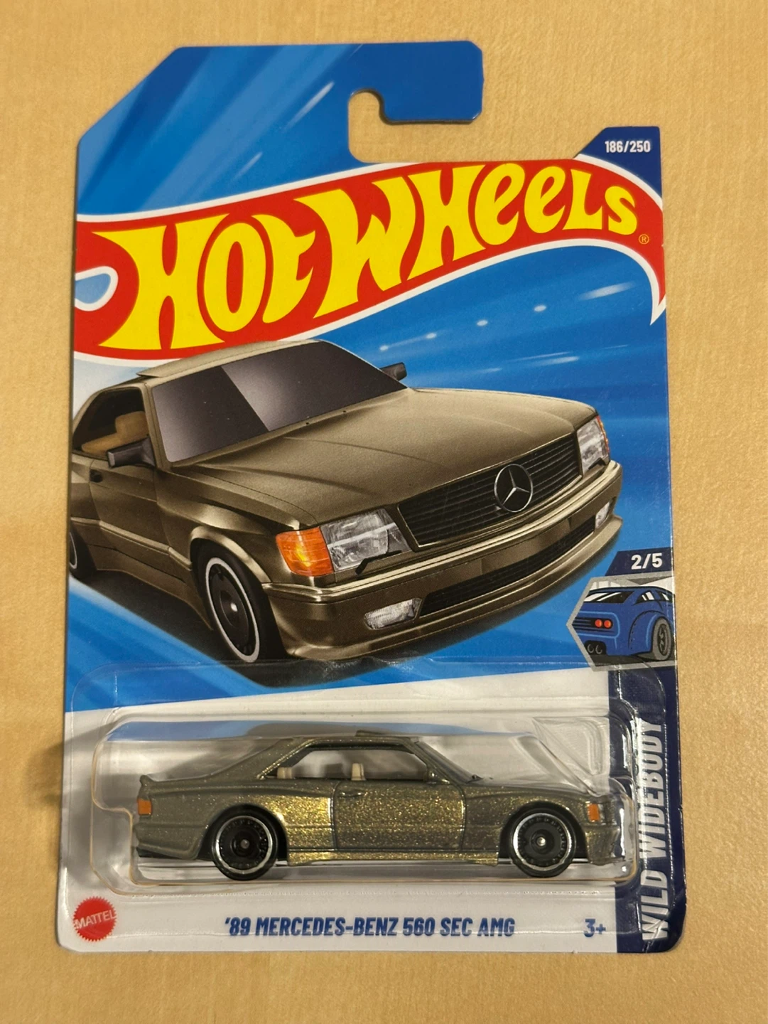 Hot Wheels '89 Mercedes-Benz 560 SEC AMG