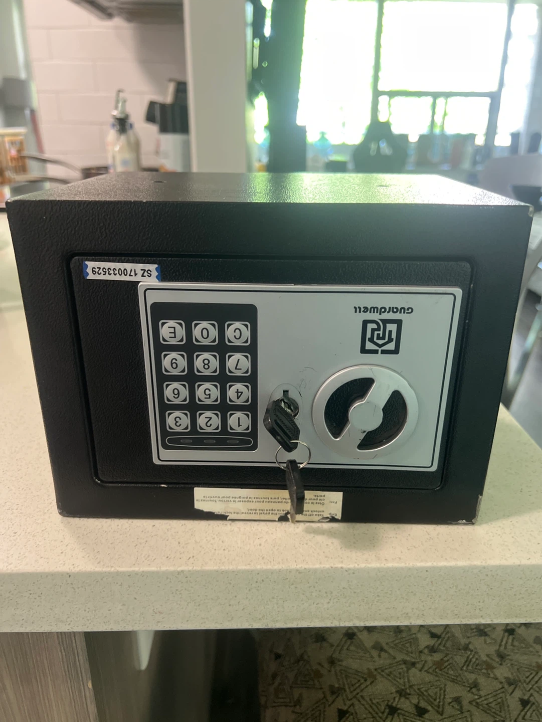 Guardwell Digital Safe with Key Lock