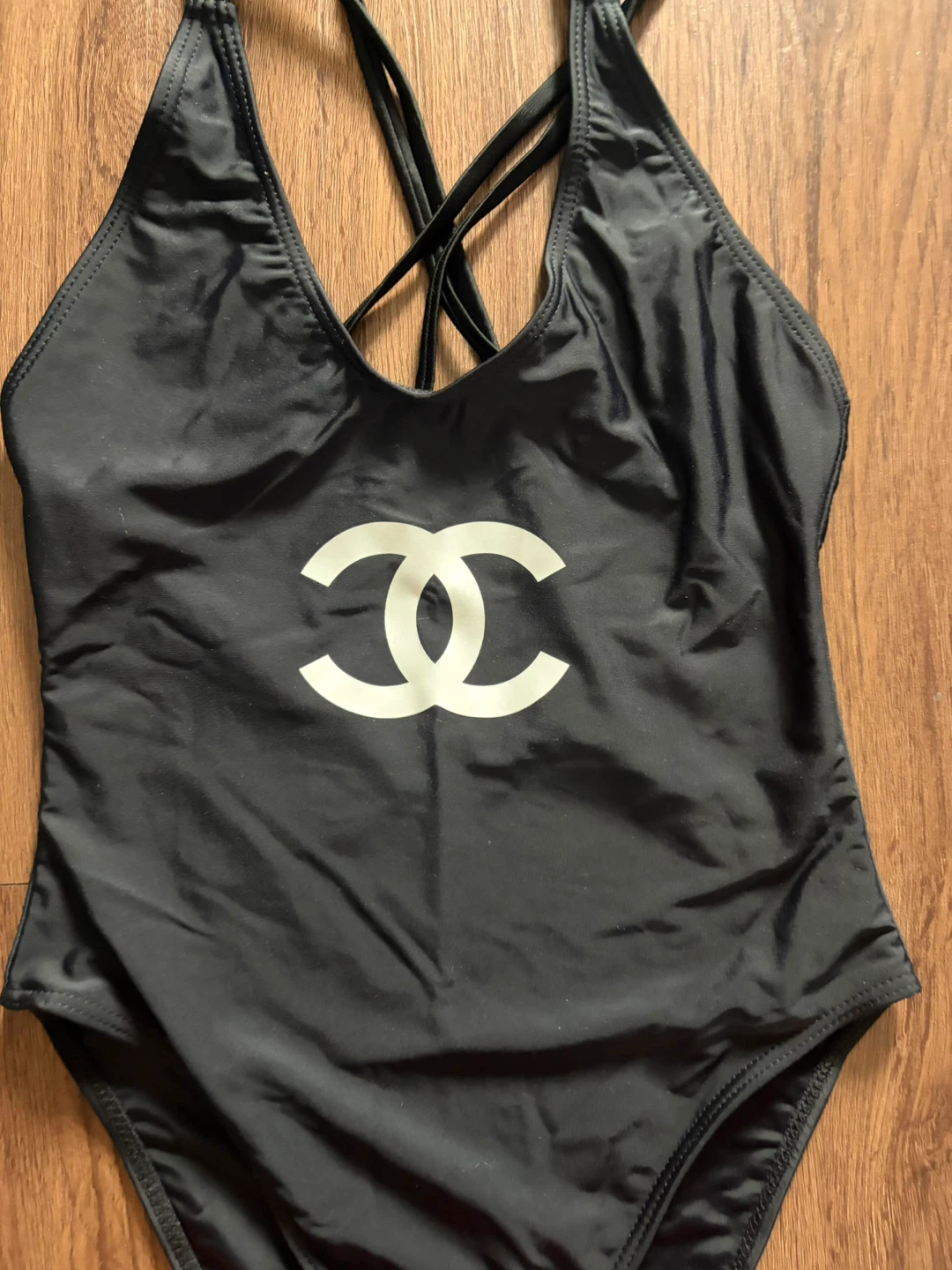 Black One-Piece Swimsuit - photo 2