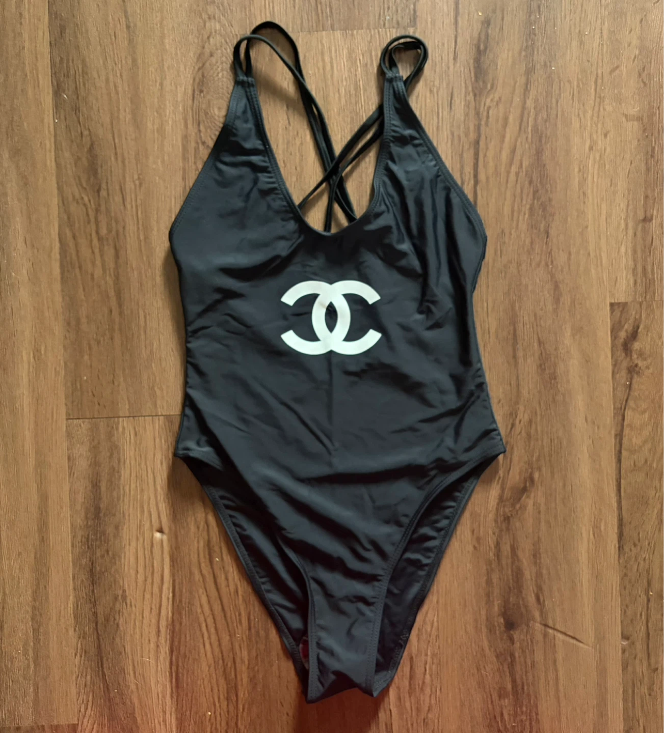 Black One-Piece Swimsuit