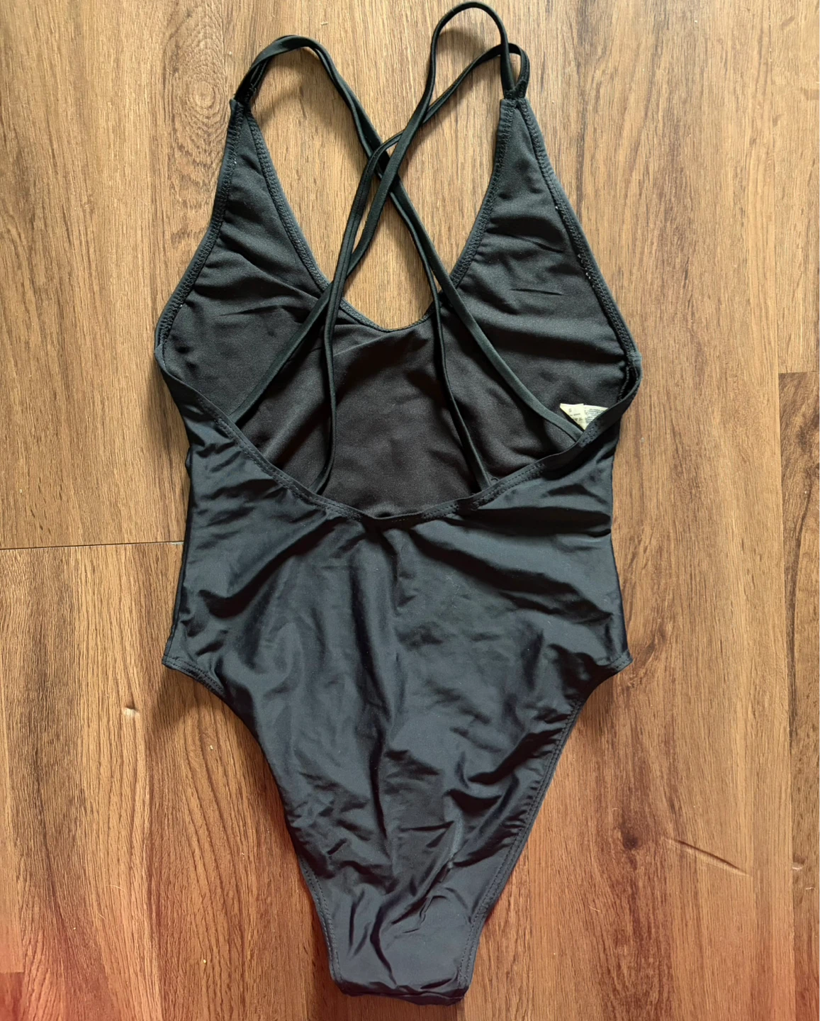 Black One-Piece Swimsuit - photo 3