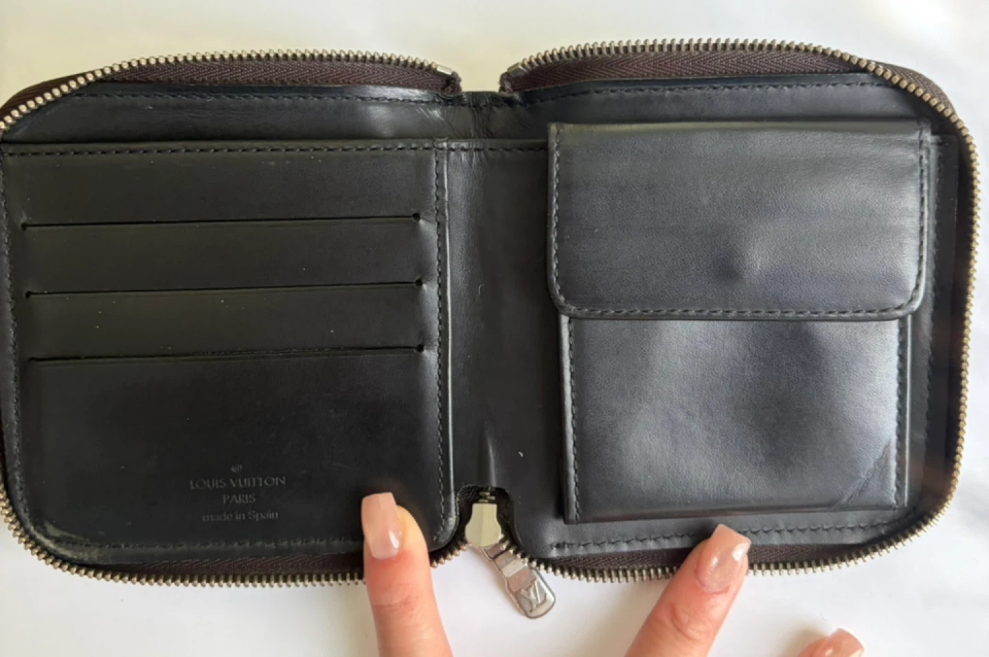 Louis Vuitton Wallet Porte Monnaie Zip Monogram Glace - photo 3