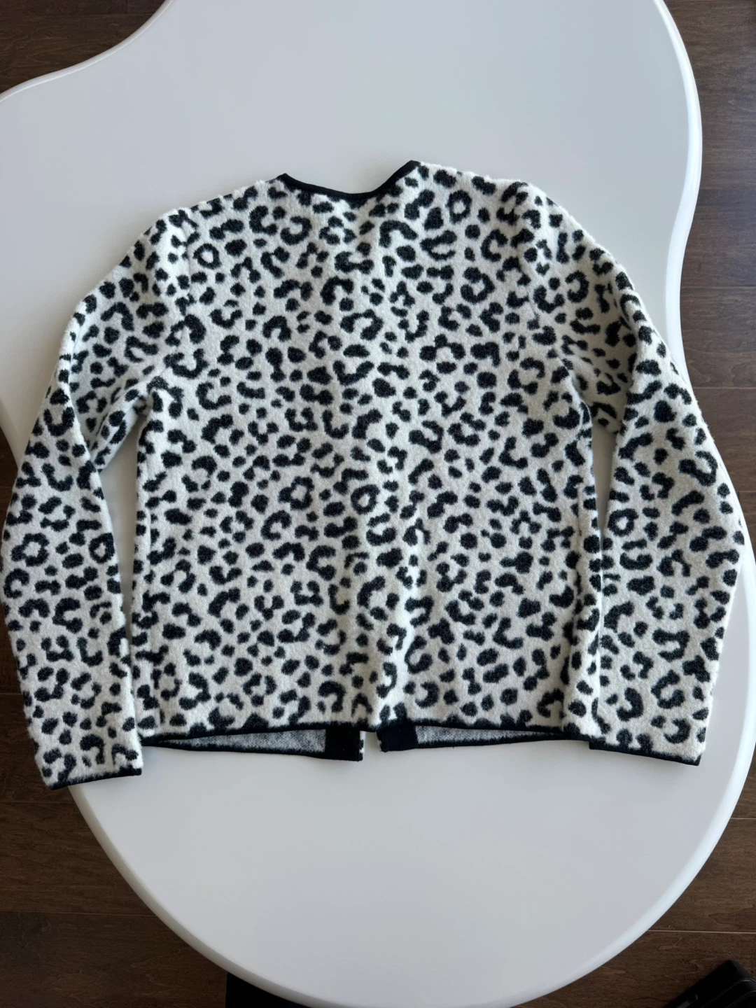 Ann Taylor Leopard Print Cardigan Sweater Size S - photo 2