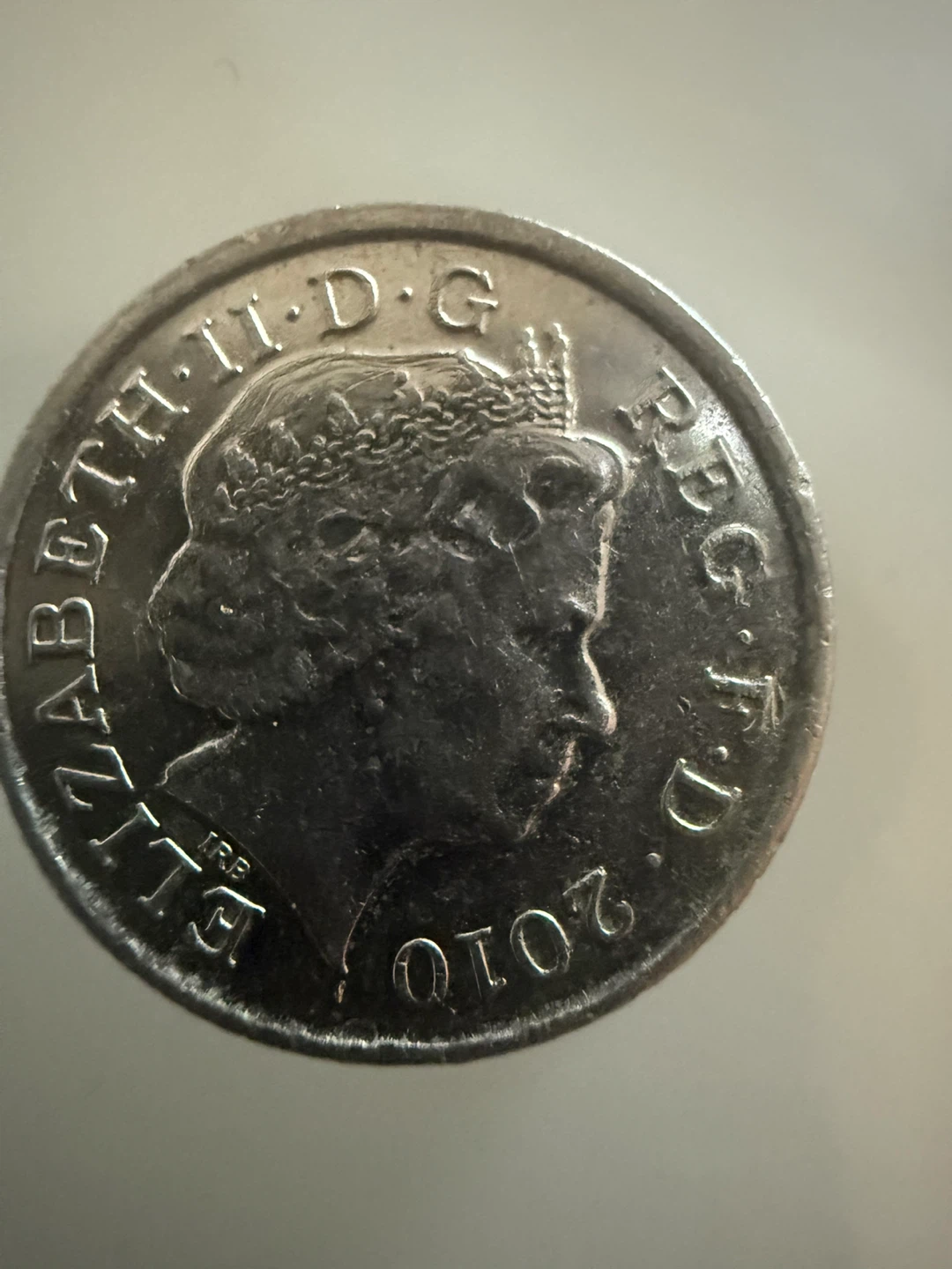 2010 United Kingdom Five Pence Coin