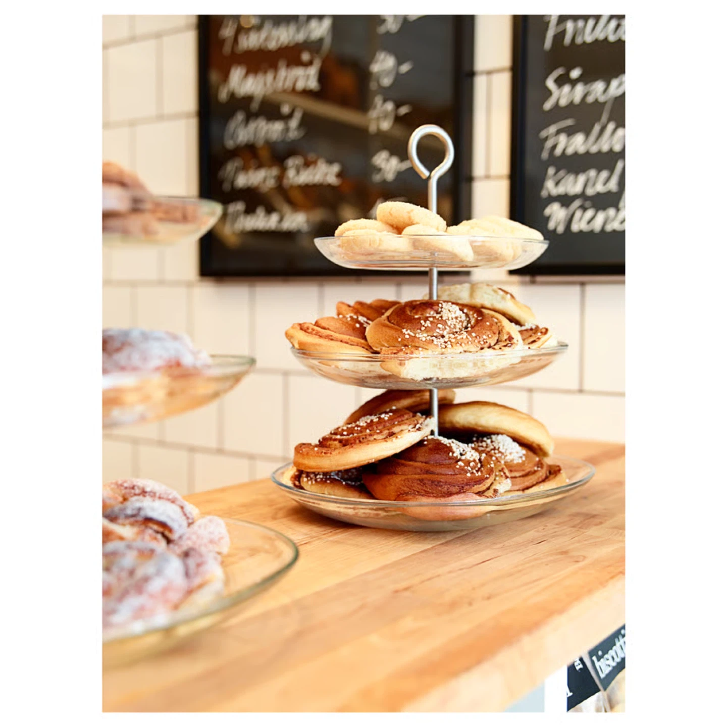 3-Tier Glass Serving Stand - photo 3