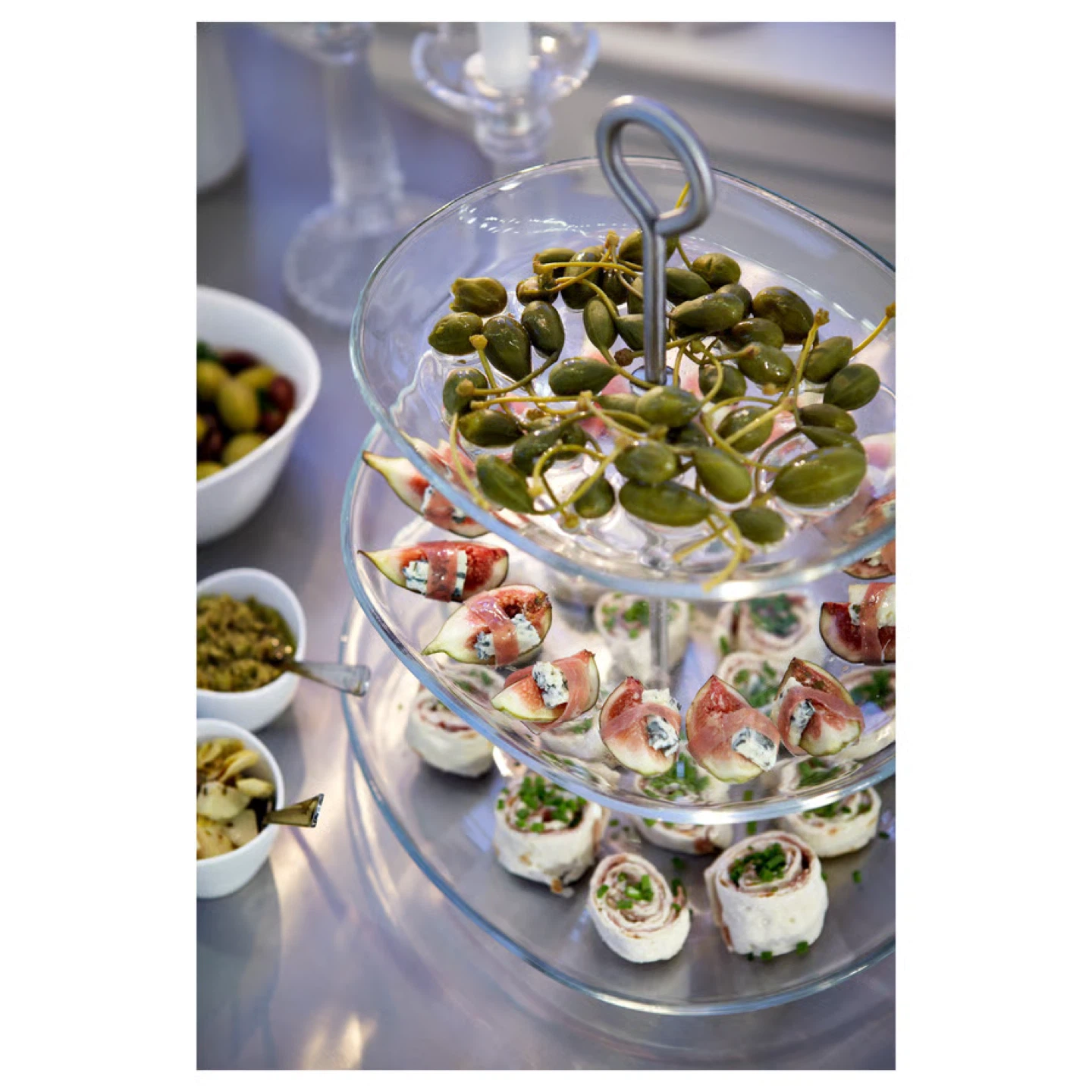 3-Tier Glass Serving Stand - photo 4