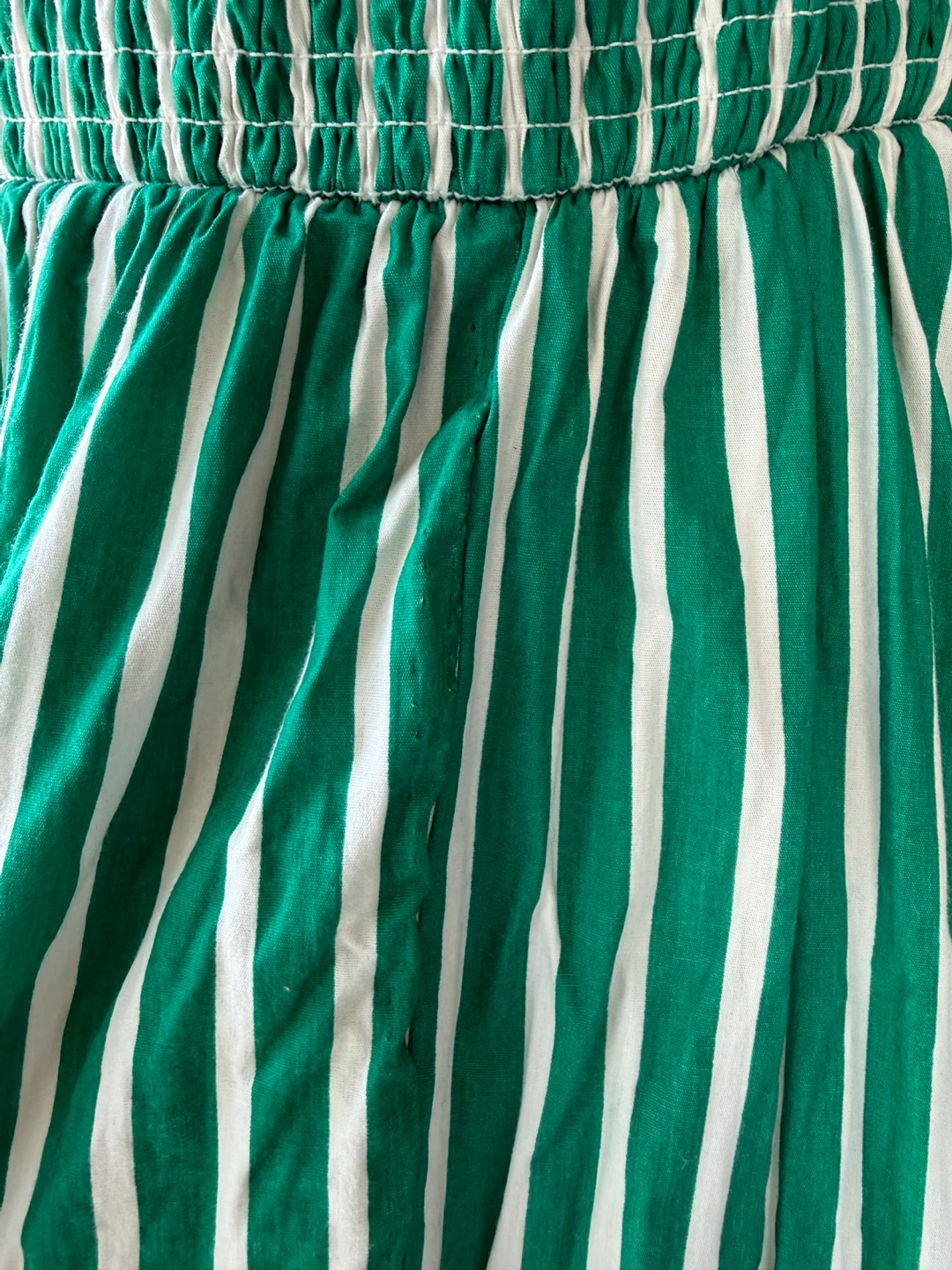 Japna Striped Smocked Sundress with Pockets size small - photo 5