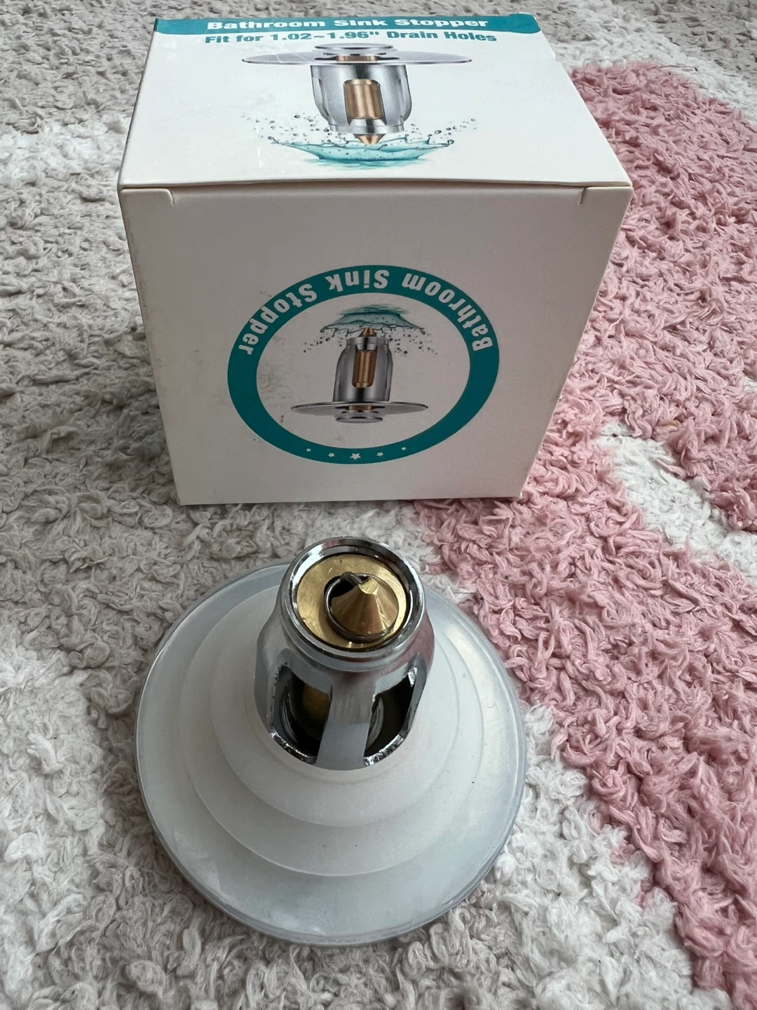 Bathroom Sink Stopper for 1.02-1.96" Drain Holes - photo 3