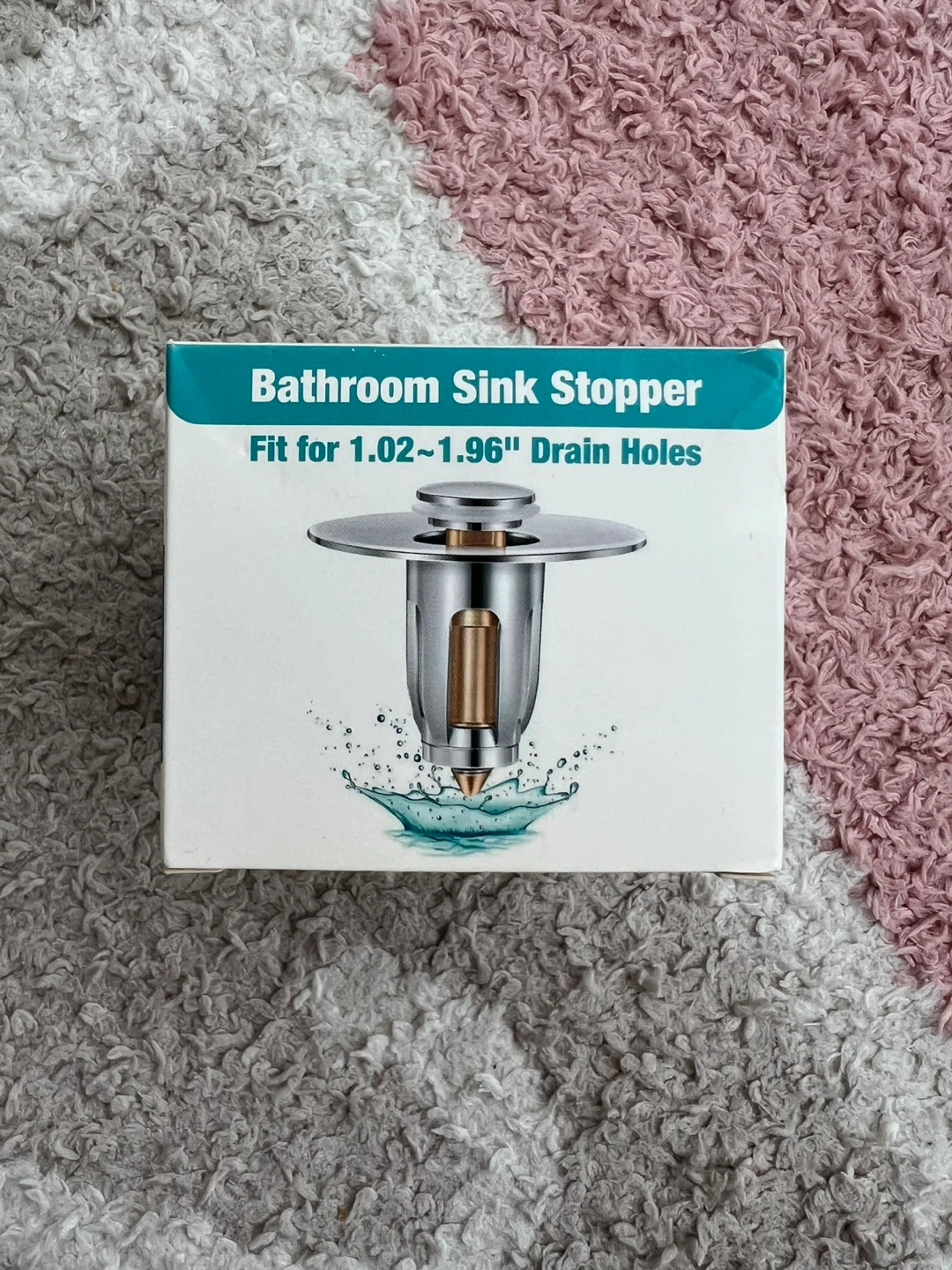 Bathroom Sink Stopper for 1.02-1.96" Drain Holes