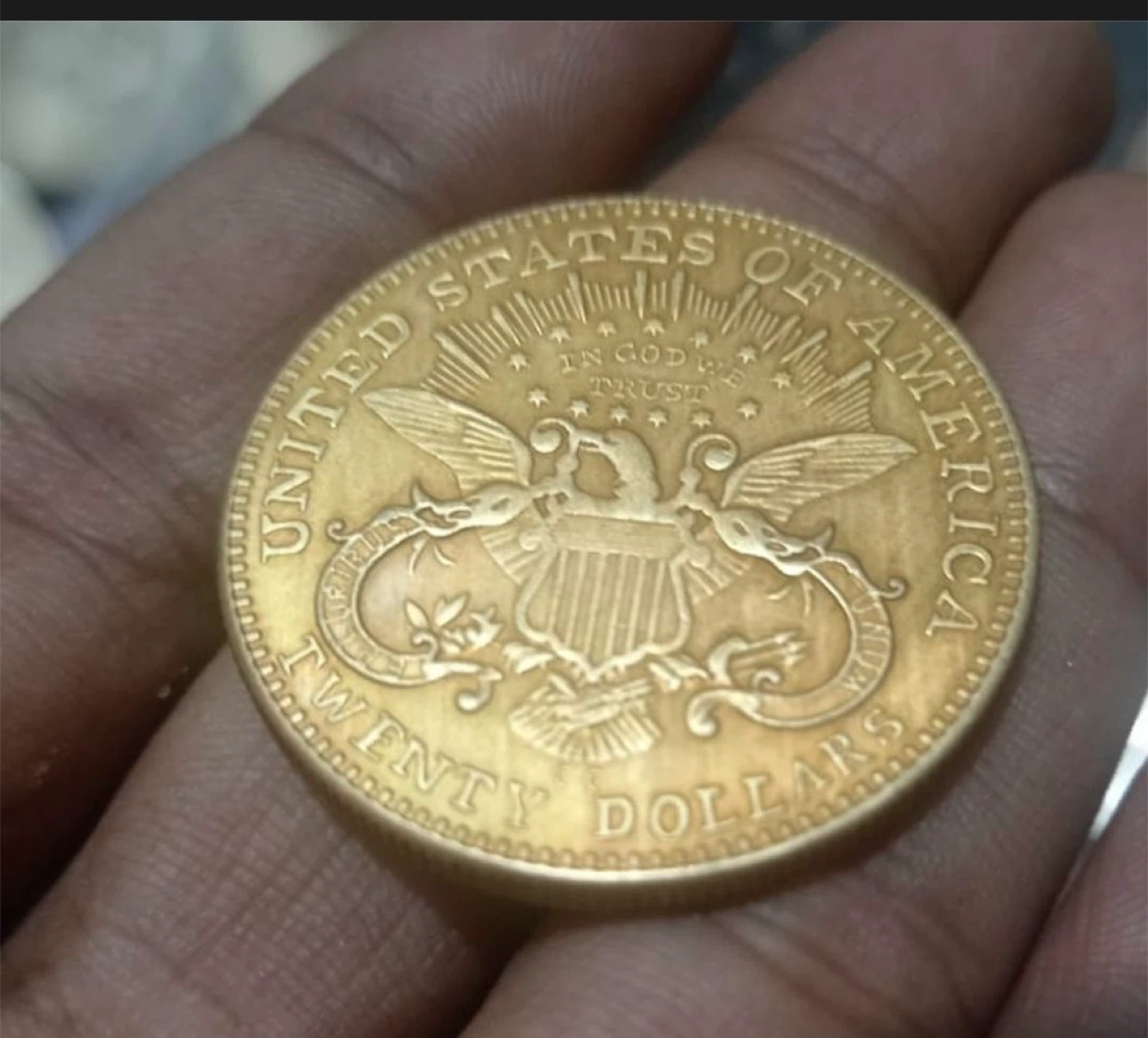 1879 Twenty Dollars Gold Coin - photo 2