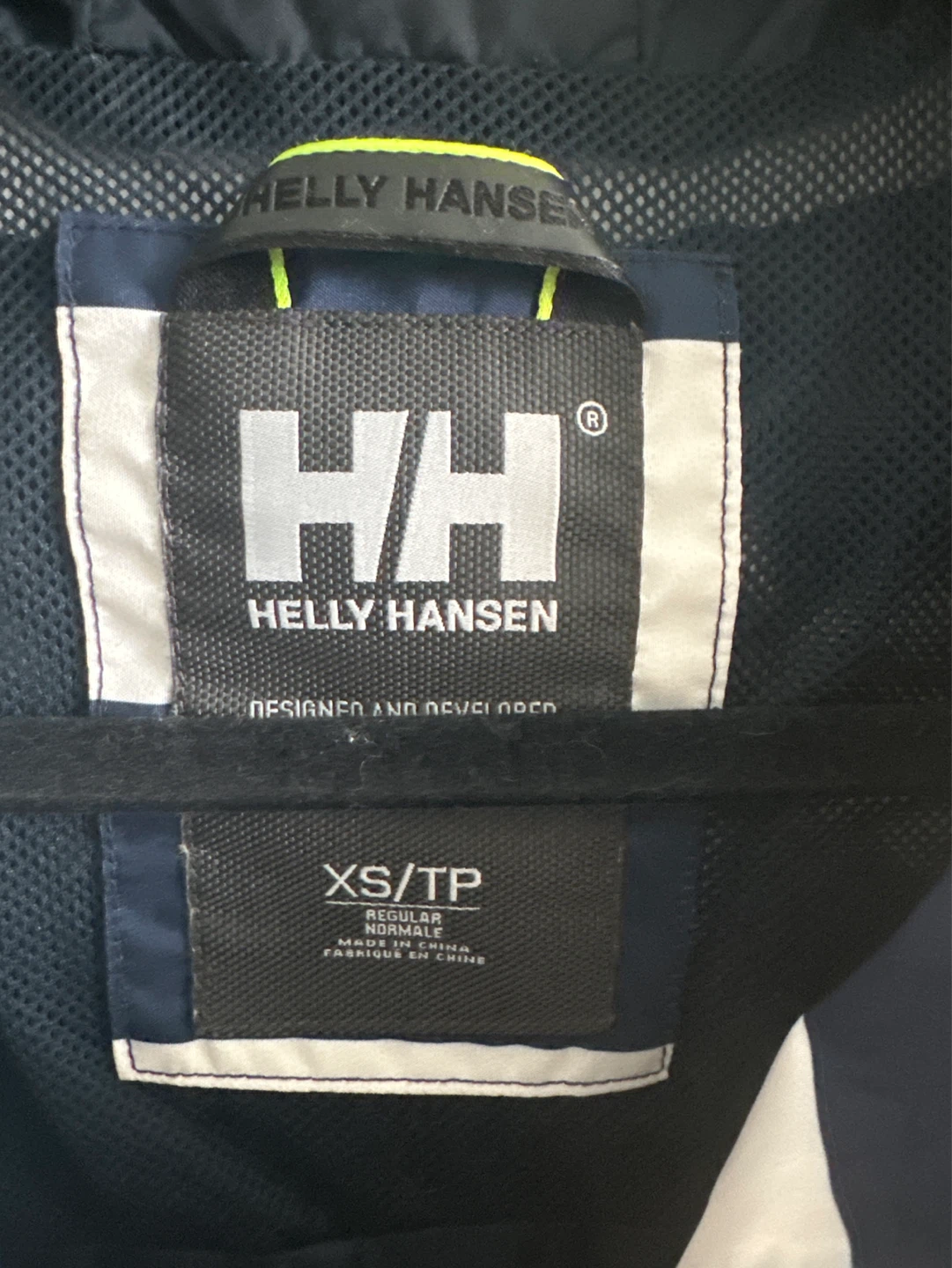 Helly Hansen Striped Rain Jacket XS/TP - photo 2